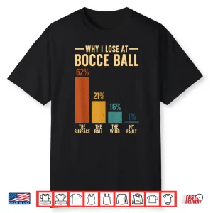 Cool Bocce Apparel For Men Women Bocce Ball Bocce Player Shirt