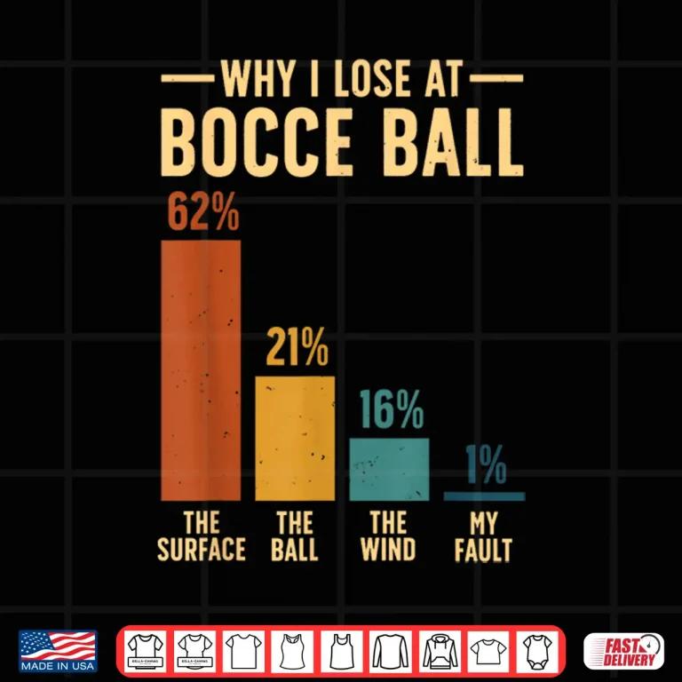 Design Cool Bocce Apparel for Men Women Bocce Ball Bocce Player Shirt
