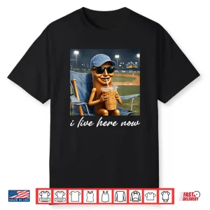 Tung Sahur Watching Baseball Funny Brainrot Tailgate Meme Shirt