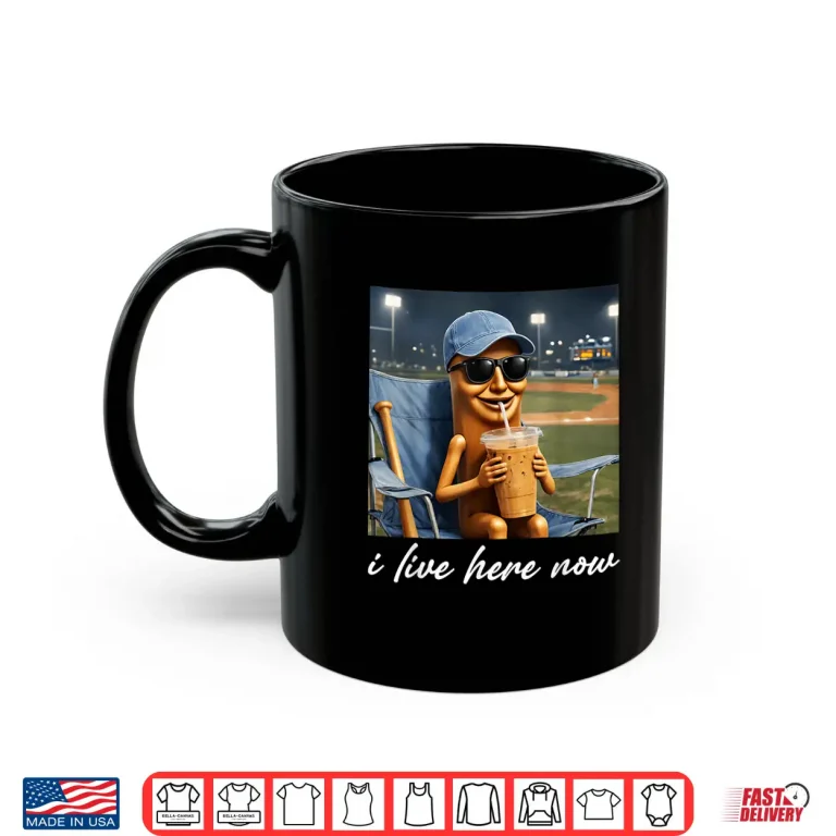 Mug Tung Sahur Watching Baseball Funny Brainrot Tailgate Meme Shirt