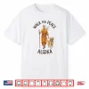Buddhist Monk Walk For Peace Aloka Line Art Dove Dog Shirt