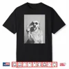 Cocktail Dog Golden Retriever With Sunglasses Martini Shirt