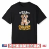 Golden Retriever Professional Minimalist Modern Graphic Shirt