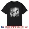 Golden Retriever Selfie With Bigfoot Sasquatch Shirt