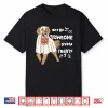 Halloween Ghost Golden Retriever Did Someone Say Treat Shirt