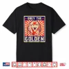 Obey The Golden Golden Retriever Owners Professional Identity Shirt