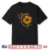 Save The Bees Sunflower With Golden Retriever Petals Shirt