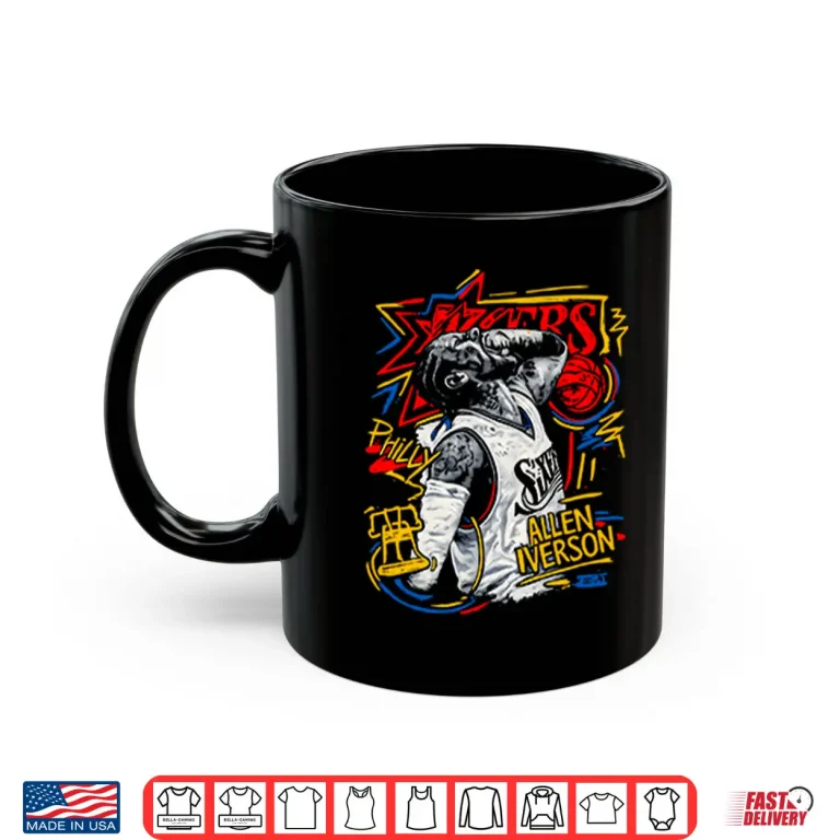 Mug Allen Iverson Philadelphia 76ers Shirt