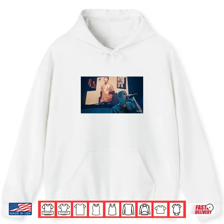 Hoodie Justin Bieber Coachella Singing With You Shirt