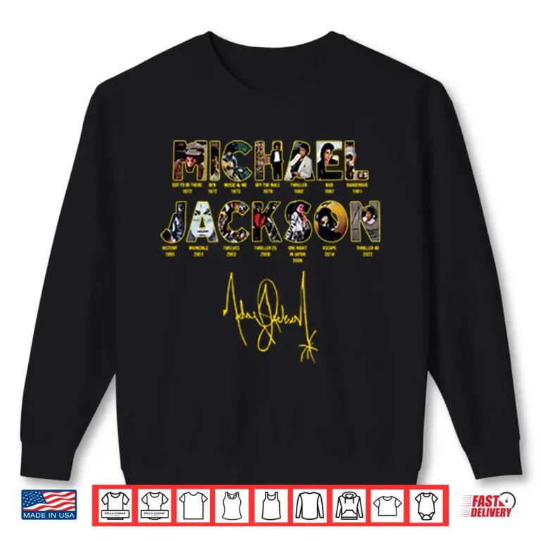 Sweatshirt Michael Jackson 90s Retro Graphic Shirt