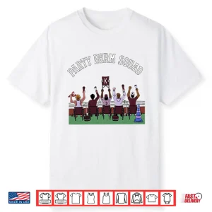 Party Berm Squad Mississippi State Bulldogs Baseball Shirt