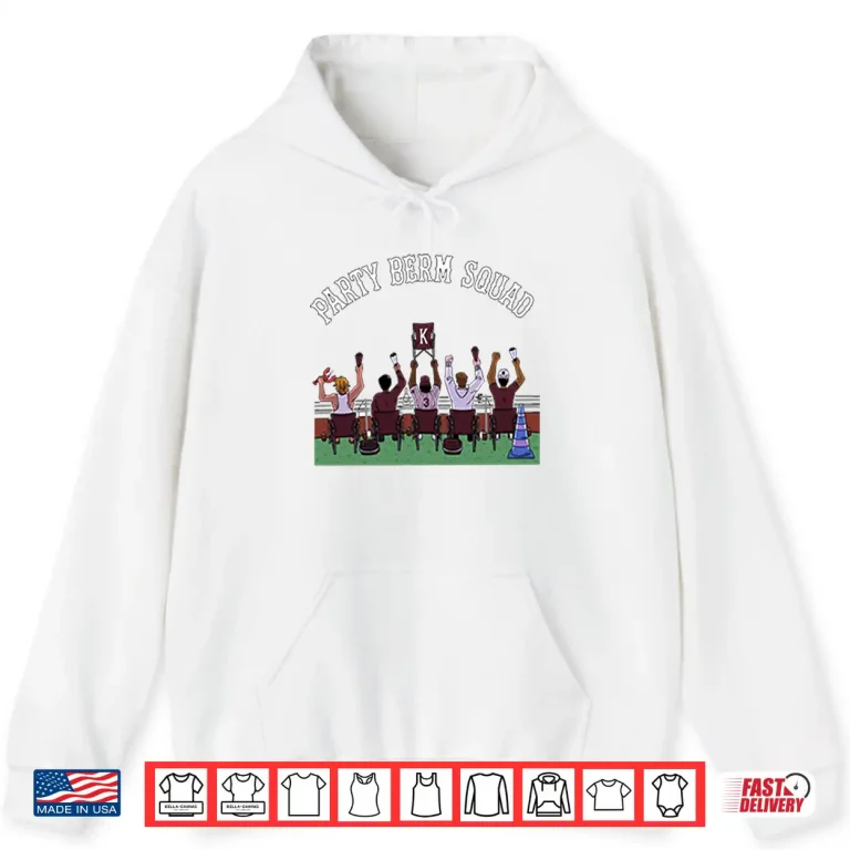 Hoodie Party Berm Squad Mississippi State Bulldogs Baseball Shirt