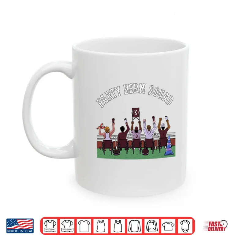 Mug Party Berm Squad Mississippi State Bulldogs Baseball Shirt