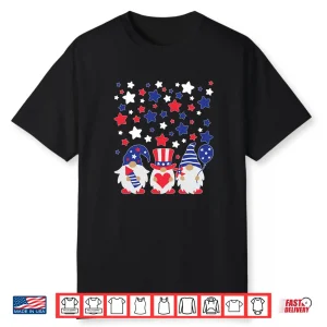 Gnomes July 4Th Red White And Blue Shirt