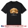 Cute Dog Graphic Love Golden Retriever Puppy Dog Shirt