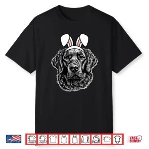 Easter Dog Cute Spring Golden Retriever Bunny Ears Fur Baby Shirt