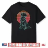 Golden Retriever Lover Dog Owner Retro Synthwave 80S Shirt