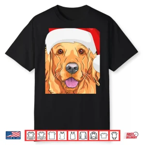 Golden Retriever Merry Woofmas Shirt Dog Christmas