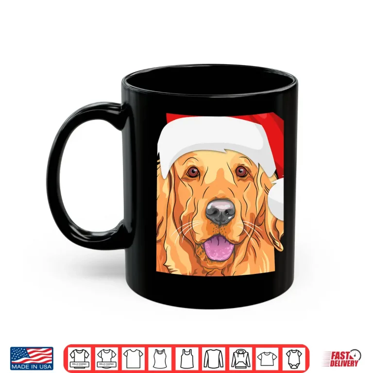 Mug Golden Retriever Merry Woofmas Shirt Dog Christmas
