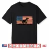 Old Southern Boy Row Golden Retriever American Flag Shirt