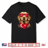 Turkish Flag Golden Retriever Dog Heritage Turkey Shirt