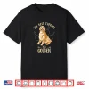 Colorful The Best Therapy Is A Golden Retriever Puppy Lover Shirt