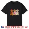 Cute Golden Retriever Valentine Dog Shirt