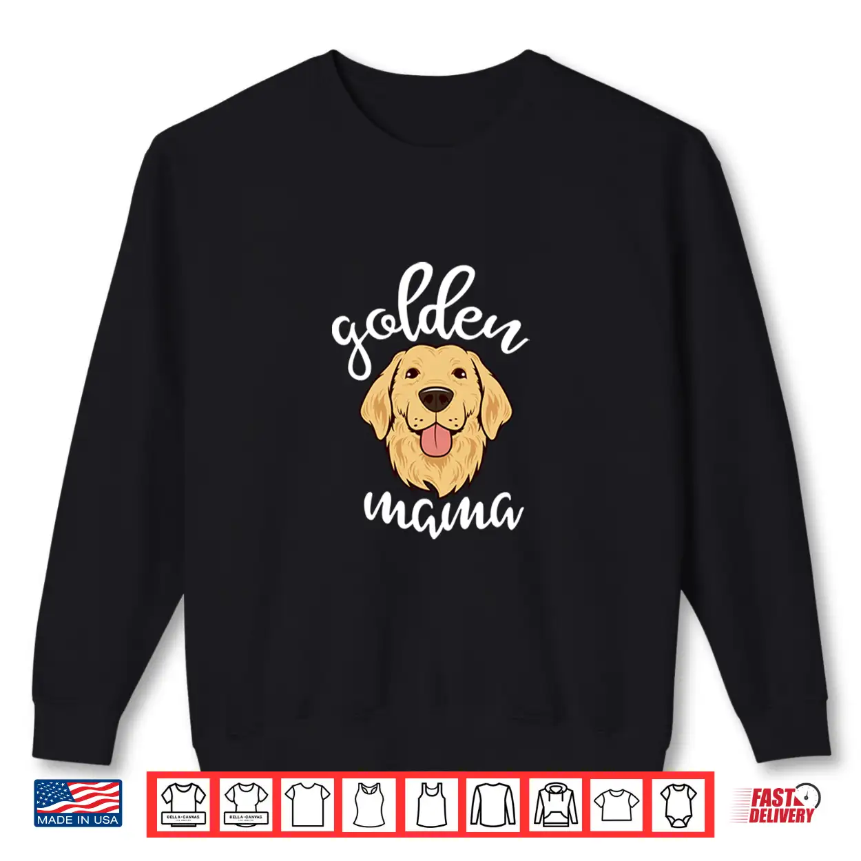 Golden Retriever Mama Funny Dog Lovers Gift For Mom Women Shirt Golden Retriever Mama Funny Dog Lovers Gift For Mom Women Shirt
