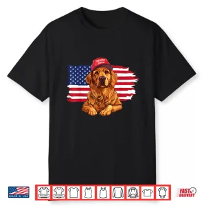 Trump 2024 Dog Dogs Golden Retriever Donald Trump 2024 Shirt