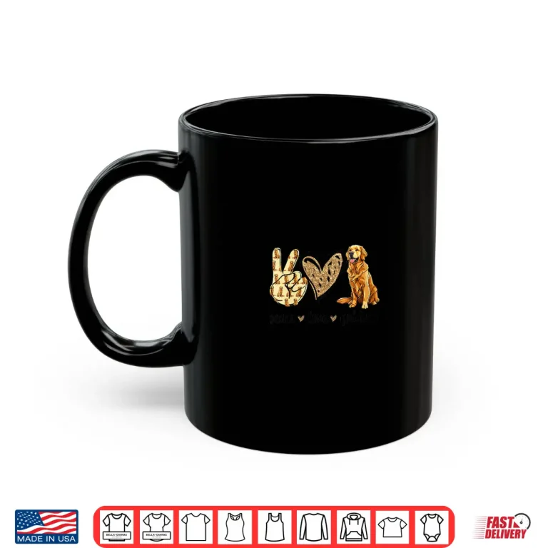 Mug Womens Golden Retriever Shirt