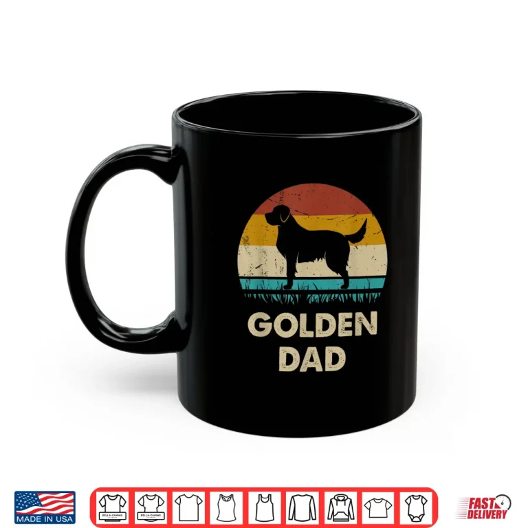 Golden Retriever Dad Gift For Men Golden Dog Vintage Shirt 3 Mug Golden Retriever Dad Gift For Men Golden Dog Vintage Shirt