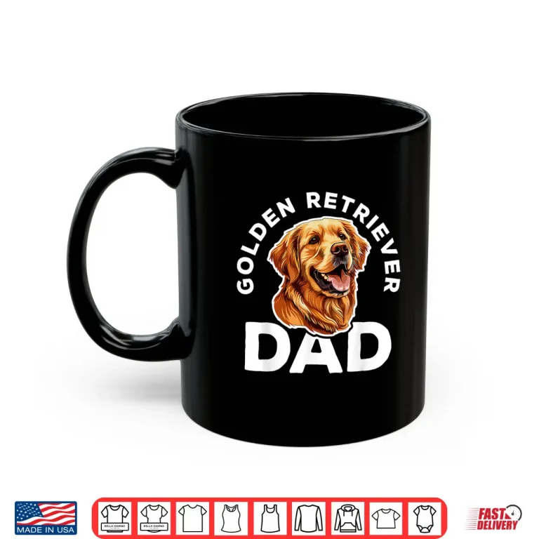 Golden Retriever Dad Shirt Dog Lover Fathers Day Shirt Shirt 3 Mug Golden Retriever Dad Shirt Dog Lover Fathers Day Shirt Shirt