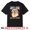 Just A Girl Who Loves Goldens Golden Retriever Dog Lover Shirt