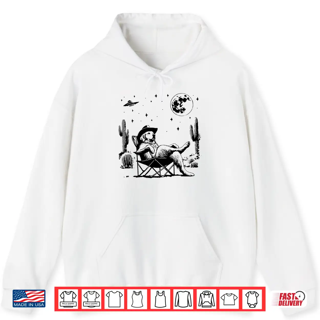 Funny Cowboy Golden Retriever Relaxing On Camping Chair Dog Shirt Funny Cowboy Golden Retriever Relaxing On Camping Chair Dog Shirt