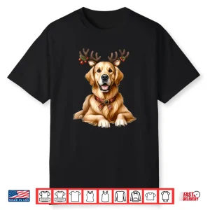 Golden Retriever Christmas Winter Dog Shirt