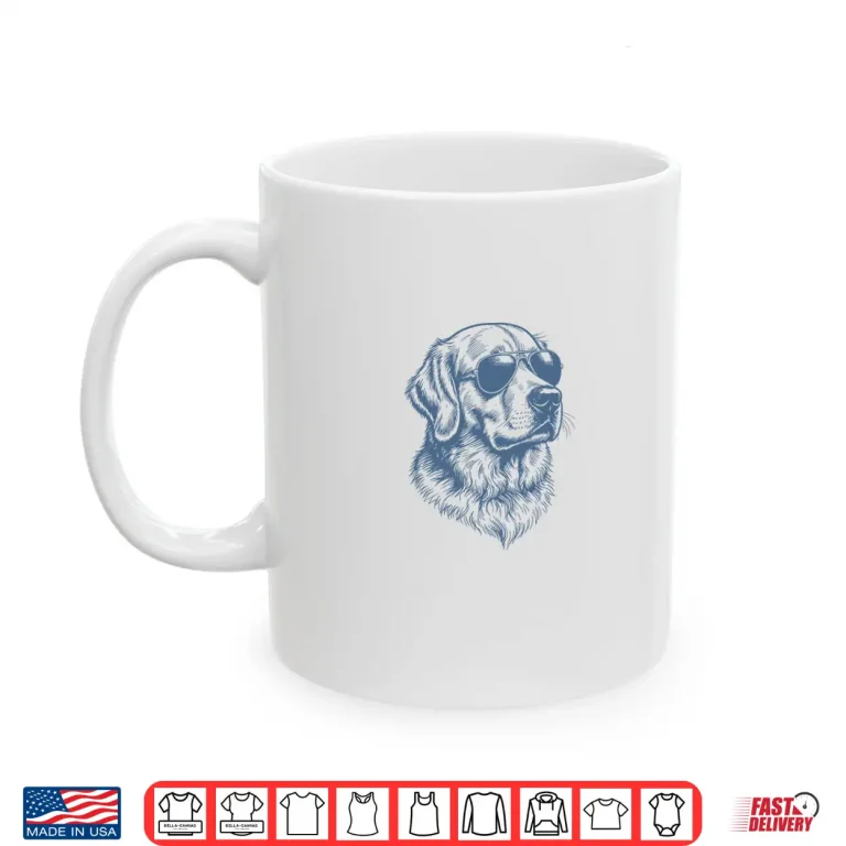 Mug Golden Retriever Funny Dog Shirt