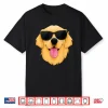 Golden Retriever Sunglasses Pet For Kids Boys Girls Shirt