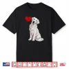 Love White English Cream Golden Retriever Mom Dog Puppy Shirt