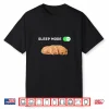 Sleep Mode On Dog Merch Dog Pajamas Golden Retriever Pj’S Shirt