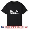 The Goldfather Funny Golden Retriever Dad Tees For Men Shirt