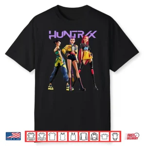 Kpop Demon Hunters Huntrix Mira Rumi & Zoey Posing Poster Shirt