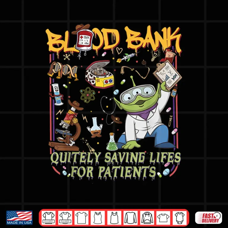 Design L%40b Week 2026 Blood Bank Quietly Saving Life for Patients Shirt