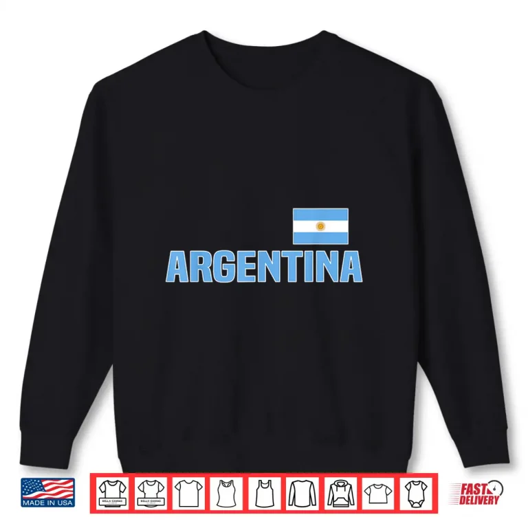 Sweatshirt Argentina Flag of Argentina Classic Shirt
