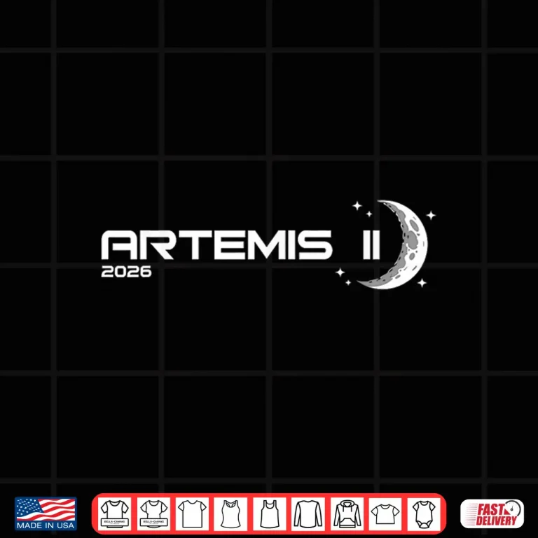 Design Artemis II Launch The Moon Launch 2026 Artemis 2 Rocket USA Shirt