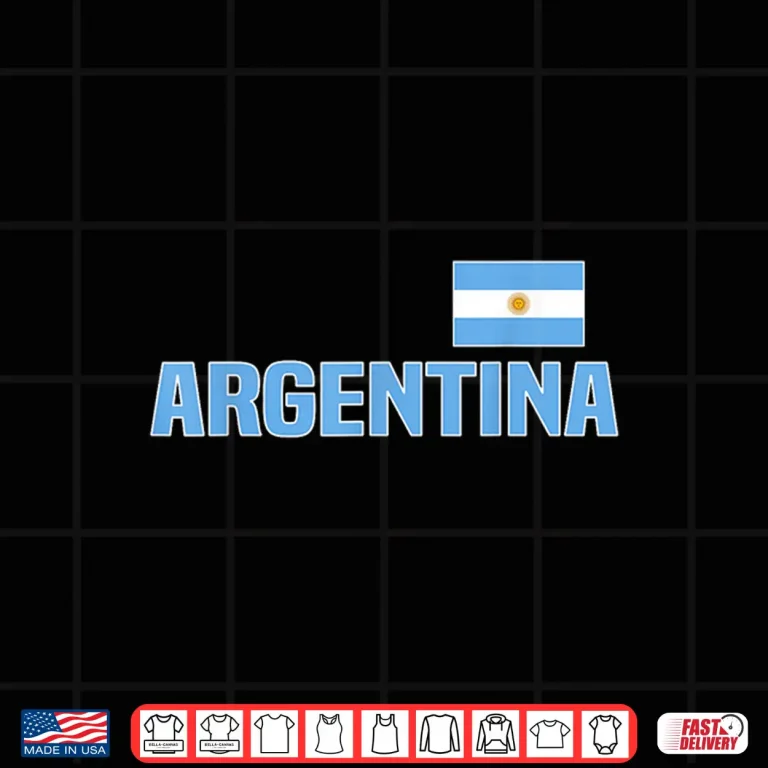Design Argentina Flag of Argentina Classic Shirt