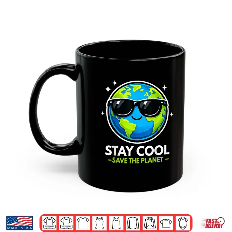 Mug Earth Day Shirt Kids Men Boys Women Earth Save The Planet Shirt