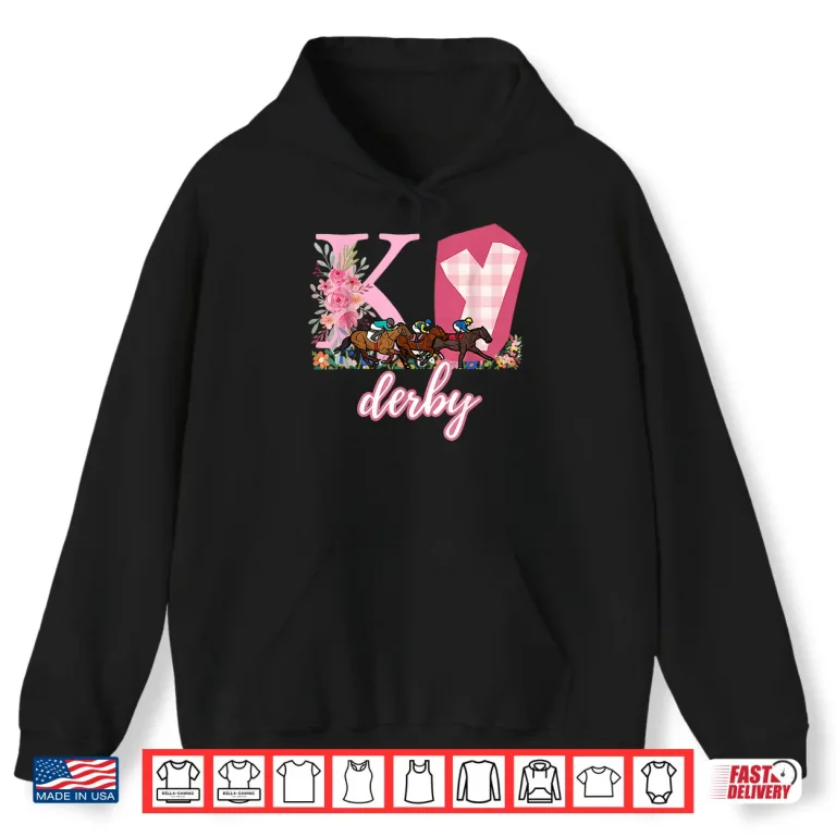 Hoodie KY Derby Day This is My Derby Day Dress Funny Horse Racing Shirt