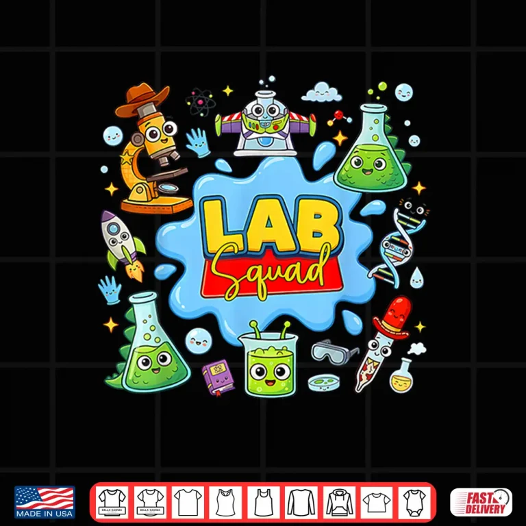 Design Lab Squad Lab Week 2026 Medical Laboratory Technician Team Shirt