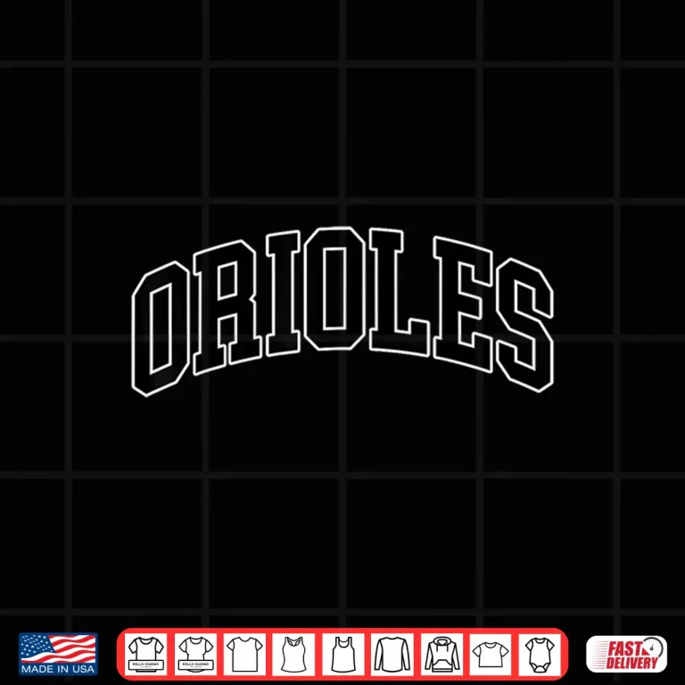 Design Oriole Name Retro Vintage Gift Shirt