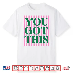 Retro Stripes You Got This Test Day Testing Teachers Kids Shirt
